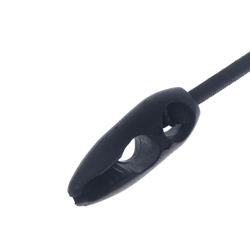 2/4/10Pcs 50Cm Latex Elastic Tie Rope Easy To Use Bungee Cords Black Tie Rope For Bicycle Motorcycle Luggage Car Tarpaulin Rope