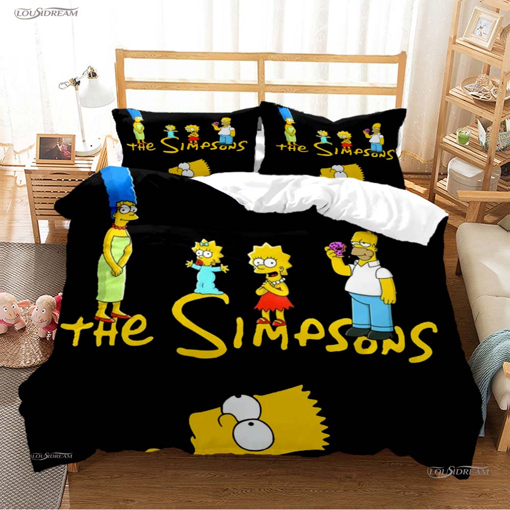 Comforter Carton Funny Casal All Season Comforter Bedding Sets Soft And S Teens Single/Double/Queen/King