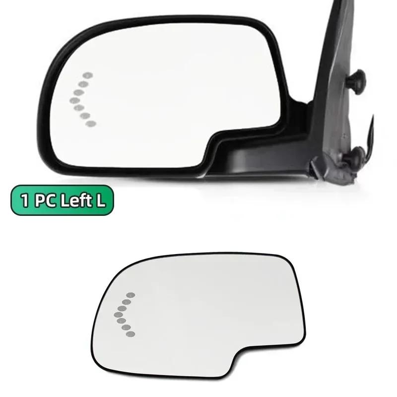 

Door Wing Rearview Mirror Glass Side Mirror Lens Heated Glass For Chevy Chevrolet Avalanche Silverado Suburban Tahoe 1500 3500