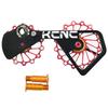 KCNC Road Oversized Pulley Cage For Shimano Ace SK2259 Ultegra/Dura 6700/6770/6800/6870/7900/7970/9000/9070, Red, KOT32-R,