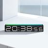 Creative LED Sound-Activated Alarm Clock with Tabletop Design 5517