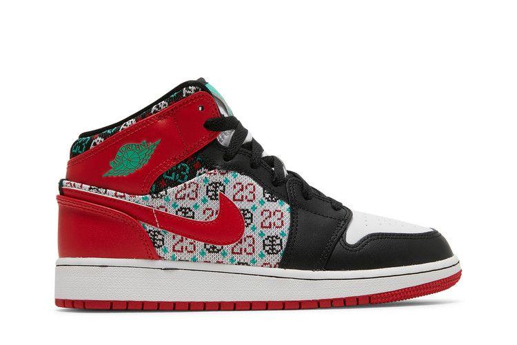 Air Jordan 1 Mid SE GS 'Pull de Noël Moche'