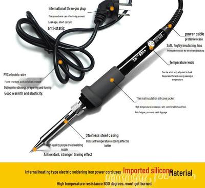 Adjustable Temperature Internal Heating Soldering Iron 503/505/506/806 936 Handheld