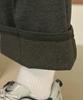 MICANE Serin One-Pleat Wide Slacks Charcoal
