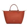 Longchamp Zipper Closure Snap Foldable Nylon Tote Bag Women Tote Bags Red 1623919404