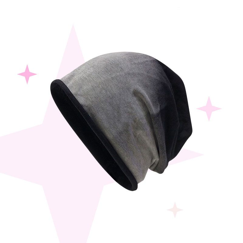 Y2K Hottie Farbverlauf Rosa Hut Koreanischer Stil Umschlagmütze Gesichtsschlankmachend Slouchy Beanie Damen Einzigartiger Kopfwickelhut Herren Trend