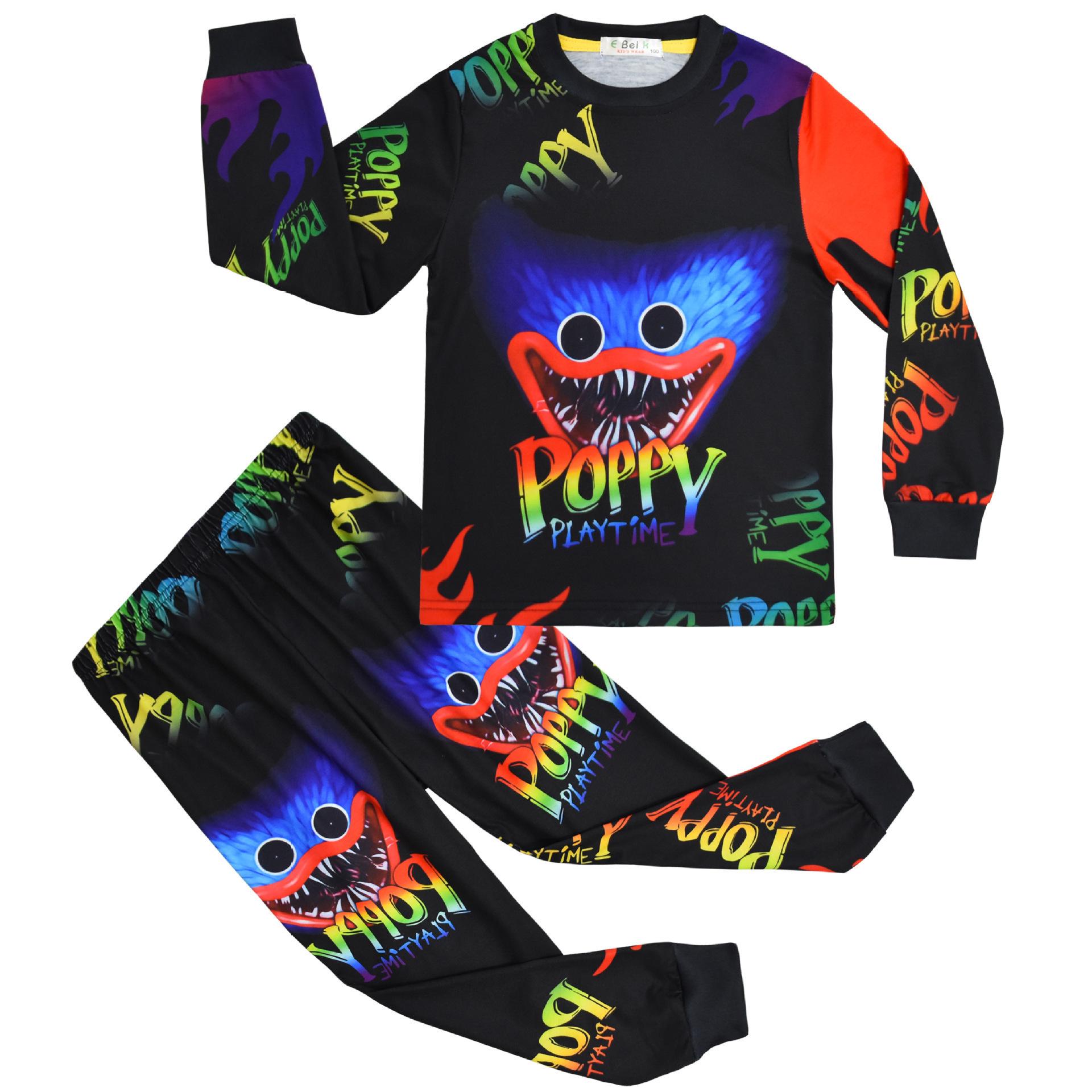 

Animated Cartoon Digital Printing, Boys Loungewear 120-160 Long-Sleeved Set 7021 120