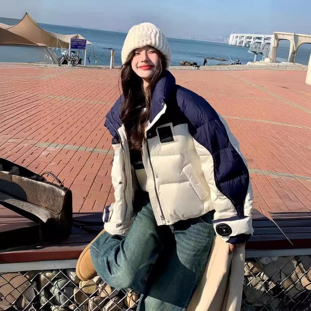 New women's winter short cotton-padded clothes, loose design and thickened warm jacket
