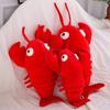 Plush Simulating Crayfish Toy Cute Cartoon Boy Children Birthday Gift Holiday