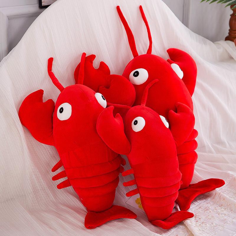 Crayfish Simulating Plush Toy Cute Cartoon Boy Children Birthday Holiday Gift
