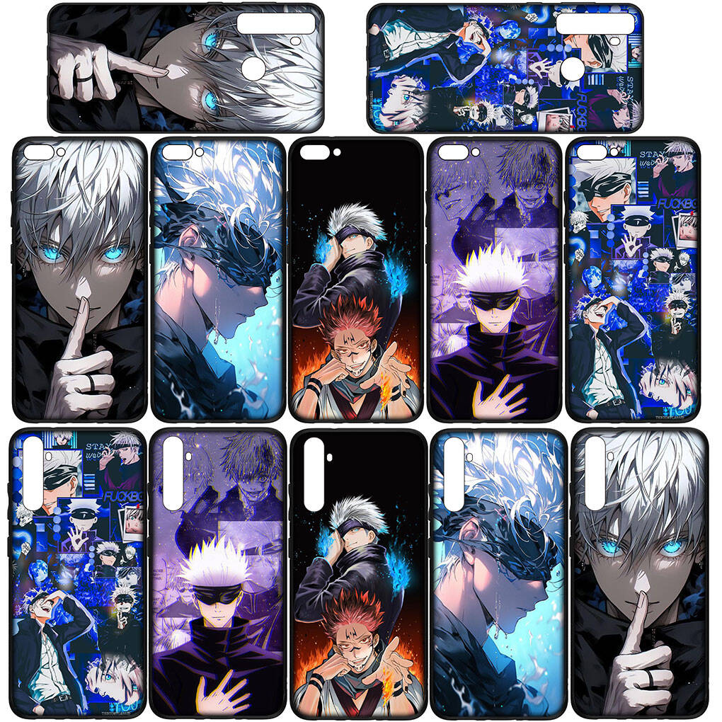 Case for iPhone 17 16 15 Xiaomi Poco F8 F7 X7 X6 M8 C85 C75 C71 Redmi Note 14 13 12 11 Pro Max A3 A4 14C 13C 15C Cute Gojo Satoru Jujutsu Kaisen Cover
