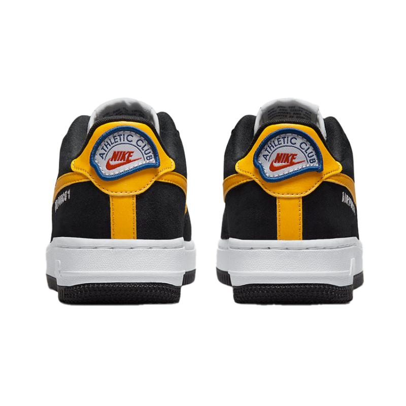 Nike Air Force 1 Low Athletic Club Black University Gold GS Sneakers DH9597-002