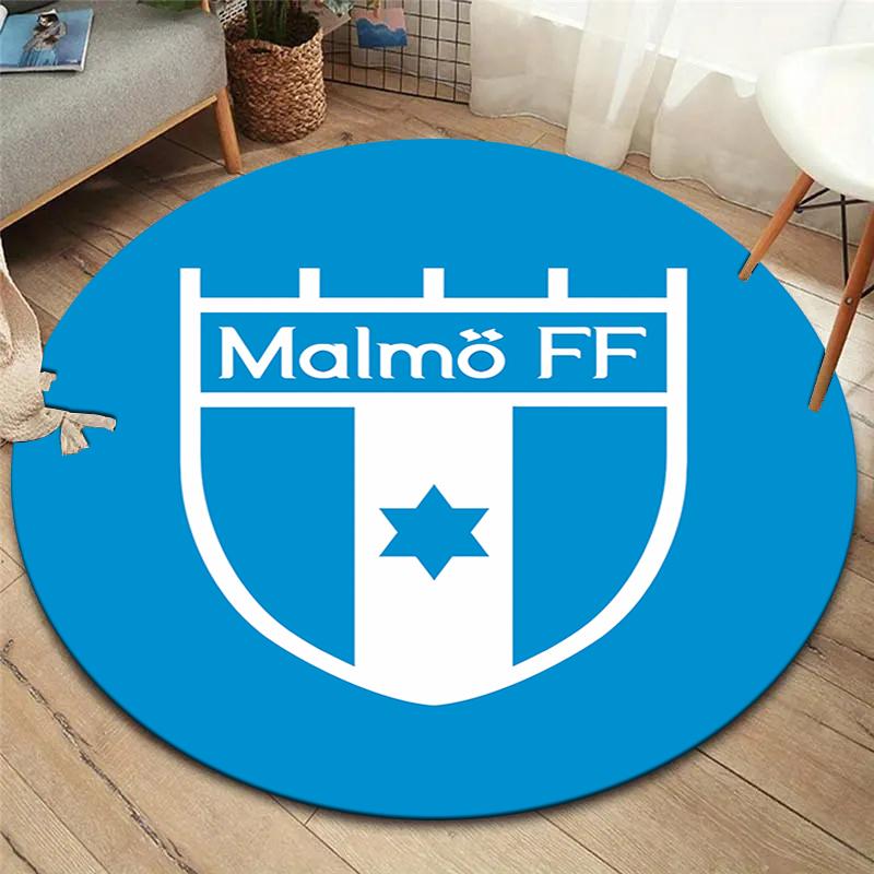

Malmo FF Round Area Rug,Carpet Rug for Living Room Bedroom Sofa Playroom Decor,Non-slip Floor Mat 100cmx100cm