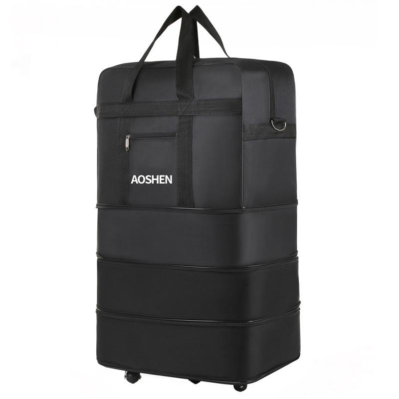Outdoor Camping Storage Travel Bag Large-capacity Air Consignment Package Waterproof Folding Travel Wheeled Luggage Bag
