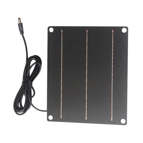 Solar Panel Fan Low Noise Design 6W High-Power A-Class Single Crystal Silicon