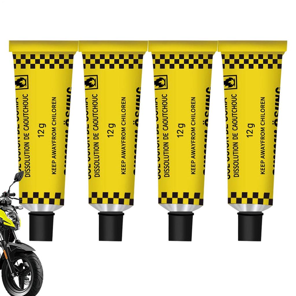 Spare Rubber Cement for Tire Repair Kit 4 X 12g