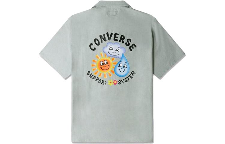 Converse Shirt Men s Gray Green 10024751-A01 L