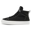 Canvas Slip Resistant Durable Mid Top Skate Shoes Unisex Skate Shoes Black K0AY5CC21V-990