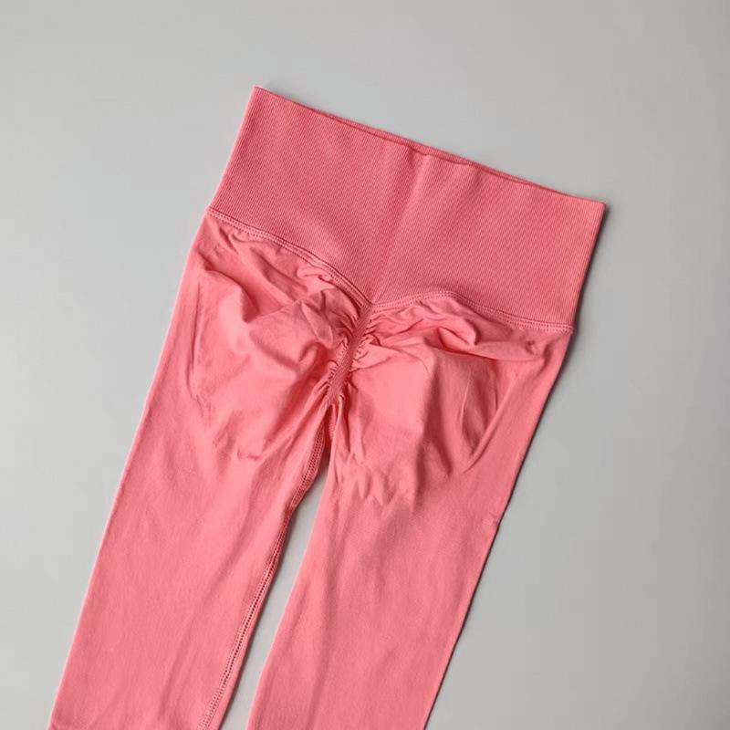 

Брюки для йоги с высокой талией, контролем живота и эффектом подтяжки бедер - Быстросохнущие, эластичные, облегающие для женщин Small