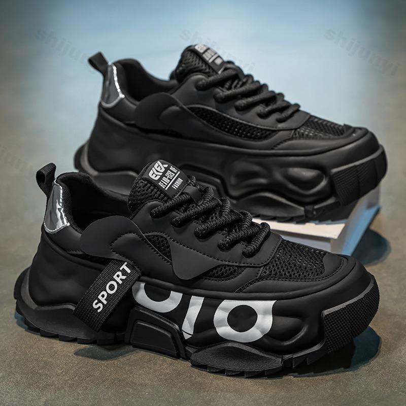 Fashion Autumn Men's Casual Shoes Breathable Platform Comfortable Walking Shoes Fashion Lace Up  Outdoor Sports Shoes Men Sneakers