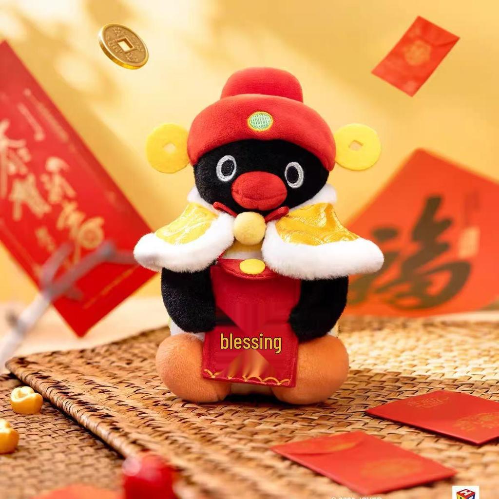 Portachiavi Peluche Pinguino Originale Bambola Ornamento per Zaini