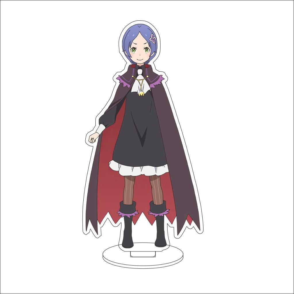 16CM Anime ZERO Starting Life in Another World Cosplay Acrylic Stand Ornaments Elsa Gran Hilte Figure Stand Halloween Gift