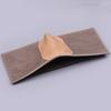 PU Leather Men's Short Wallet Two Fold Design, Black/Coffee Retro Style, Coin Purse with  ID Card Holder, Suitable for Men