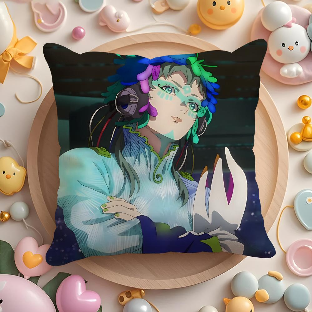 G-GNOSIA Anime Cushion Cover Home & Car Multi-Scene Pillow Cover - Reversible, Soft & Durable for Daily Use