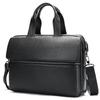 Real Cowhide Men's Bag Genuine Leather Briefcase High-end Handbag Computer Business Crossbody Official