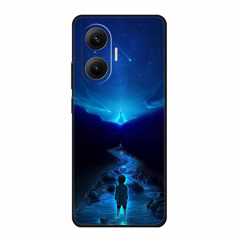 Phone Case For Redmi Turbo 4 Pro 5G Back Cover Case Black Silicone Soft Funda Para For Xiaomi Redmi Turbo 4 Pro Case Coque Shell