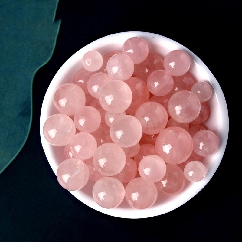 Natural Rose Quartz & Fluorite Beads Bracelet for DIY Jewelry Making