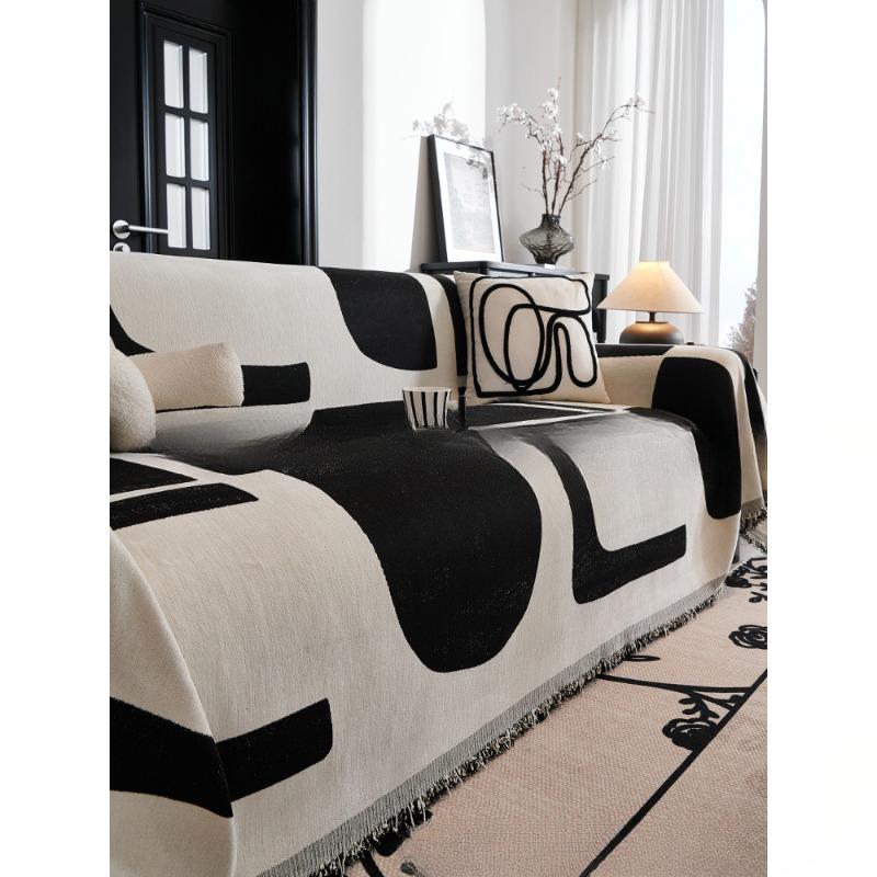 Prosop de Sofa Desen Animat Chenil Simplu Modern Învelitoare Matlasată Înfășurare Completă Rezistentă la Zgârieturi Universal Toate Sezoanele Husă Pătură Husă Pânză pentru Pernă de Scaun