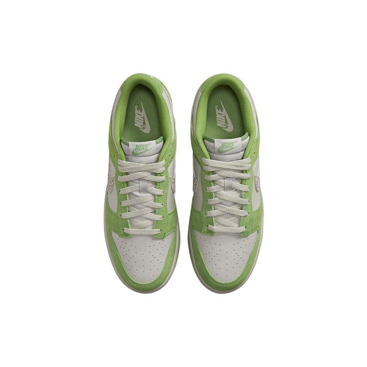 Nike Dunk Low Safari Swoosh - Chlorophyll Men Sneakers Green Cave-Stone Light-Iron-Ore DR0156-300