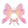 Glowing LED Back Accessory for Women Girls Cosplay Halloween Party Costume