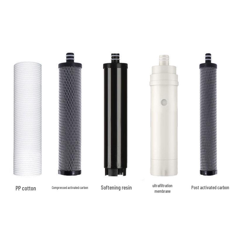 Wall-Mounted Stainless Steel Five-Stage Kitchen Water Purifier for Direct Drinking