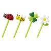 Torune Honey Flower Picks 8 Happa Picks 10 Pieces [Genuine] & Pieces, [Set] (Honey Happa)