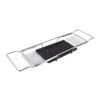 Metal Marble Bathtub Rack Anti Slip Space Saving Multi Functional Expandable Bathtub Tray House Warming Gift