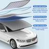 Car Windshield Cover for Ice and Snow - Magnetic Car Windshield Snow Cover, 5-Layer Material Protection Windshield Snow Cover, Winter Frost Guard Car