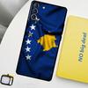 Kosovo Passport Flag Phone Case For Samsung Galaxy S25 S26 Ultra S20 S21 S22 S23 Plus S10 S25 FE S24 Ultra Cover