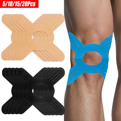 5/10/15/20 Stuks Voorgesneden Kinesiologie Tape, Elastische Knieondersteuning & Stabiliteit, Waterdichte & Ademende Hypoallergene Atletische Tape