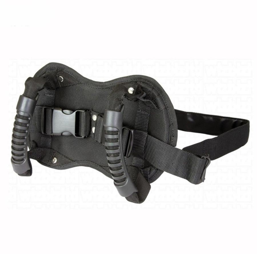 Universal Motorcycle Scooters Safety Belt Rear Seat Passenger Grip Grab Handle N