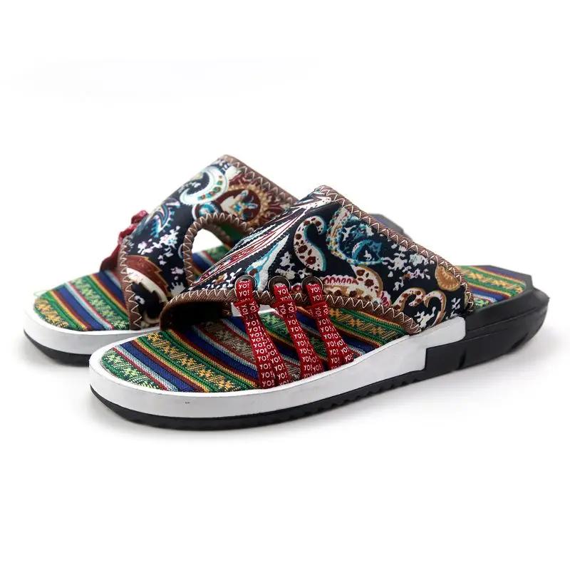 Fashion Men's Shoe Beach Slides Male Slipper Outdoor Shiatsu Flip Flops Cheap Shoes Liquidation Casual Elegant Designer Luxury Low Price