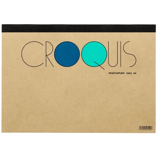 

Maruman Sketchbook A4 Croquis Pad White Croquis Paper 100 Sheets S262