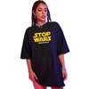 Black Cotton Women's Oversized T Shirt Designer Casual Wear Top Pack of 3 Set