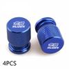 Car Wheel Tire Valve Caps Tyre Stem Covers Airdust Waterproof For Honda Mugen CB400 CB650F CBF CBR250RR CRF SH300 NC750