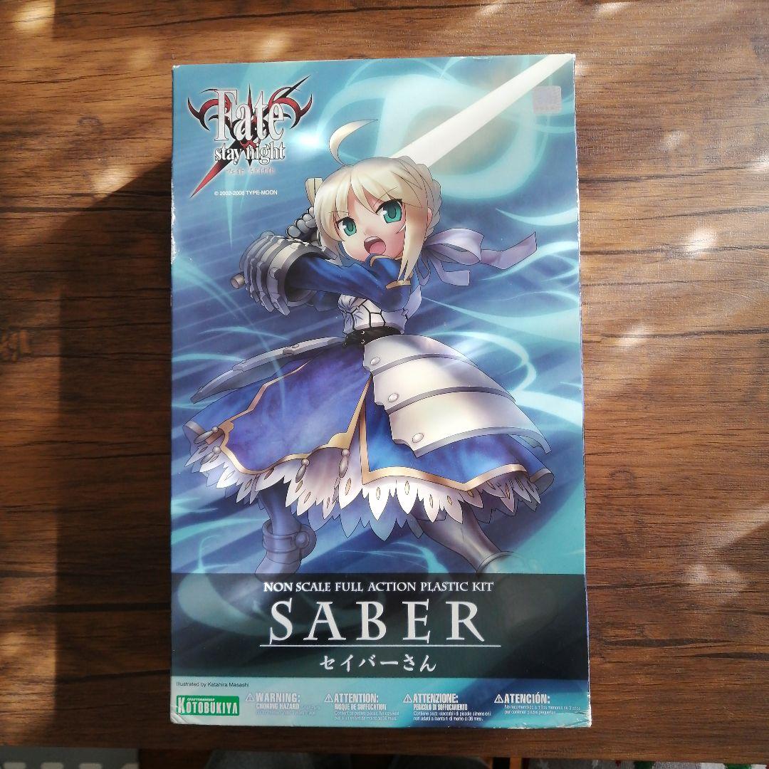 

[USED] Kotobukiya Fate/stay night Saber plastic kit