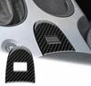 Schaltpanel-Abdeckung Zierleiste für Chevrolet Corvette C6 2005-2007 Innenraumzubehör Carbonfaser-Stil