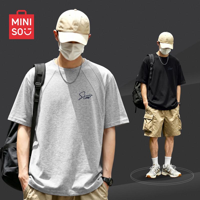 MINISO Men s Mamba Cotton Short Sleeve T-Shirt M