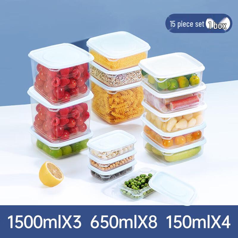 GRAREY 15-Piece Food Storage Container Set