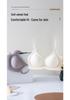 Women's Seamless Push-Up Bra with Side Support, Thin Fixed Cups, and Beautiful Back Design for Full Coverage and Anti-Sagging.